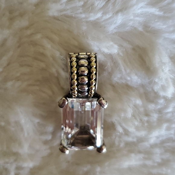 Lagos Sterling Silver Quartz Enhancer - Picture 5 of 11